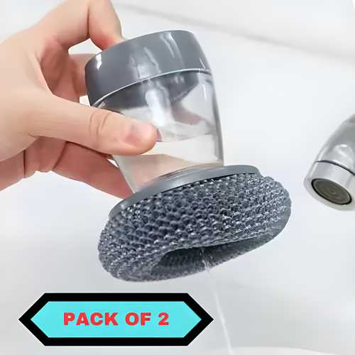 2 IN 1 LIQUID SOAP DISPENSING CLEANING BRUSH | 🔥 BUY 1 GET 1 FREE 🔥