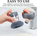 2 IN 1 LIQUID SOAP DISPENSING CLEANING BRUSH | 🔥 BUY 1 GET 1 FREE 🔥